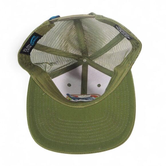 Island Crew Maui Hawaii Whale Watch Trucker Style Snapback Hat - Picture 5 of 9